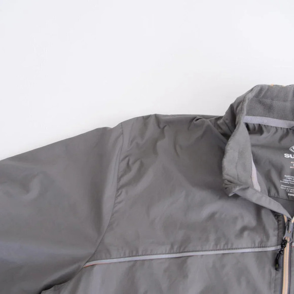 Sunice Weather Grey Half Zip Golf Windbreaker - XL -  Made in Canada - Picture 11 of 14